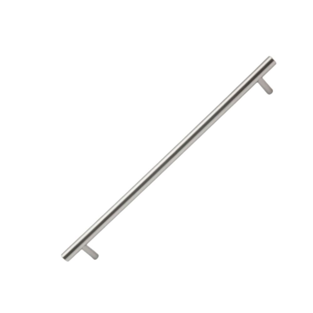 Pack of 10 x Steel Barrel Handle, Brushed Satin Nickel, 96mm