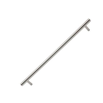 Pack of 10 x Steel Barrel Handle, Brushed Satin Nickel, 96mm