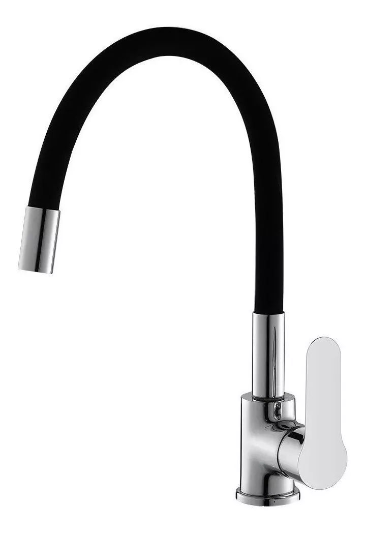 S/STEEL KITCHEN MIXER - BLACK - 106