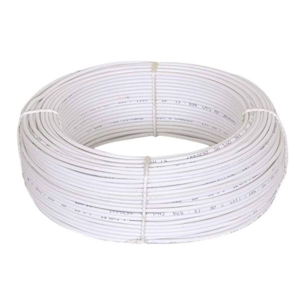 House Wire WHITE 1.5mm x 100m