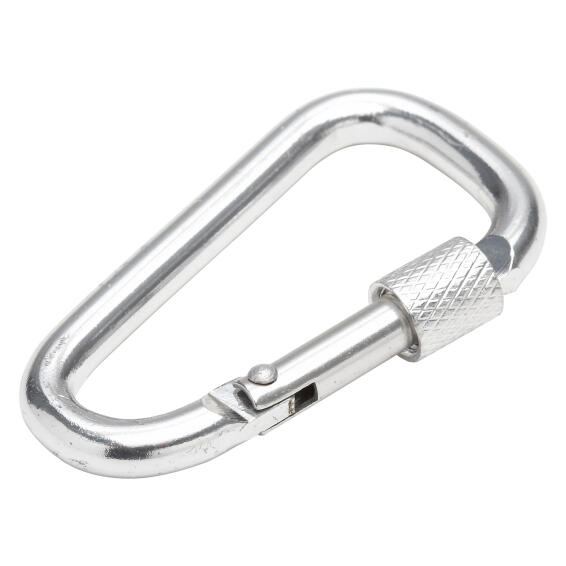 Snap hook screw nut silver 6.0x60mm standers