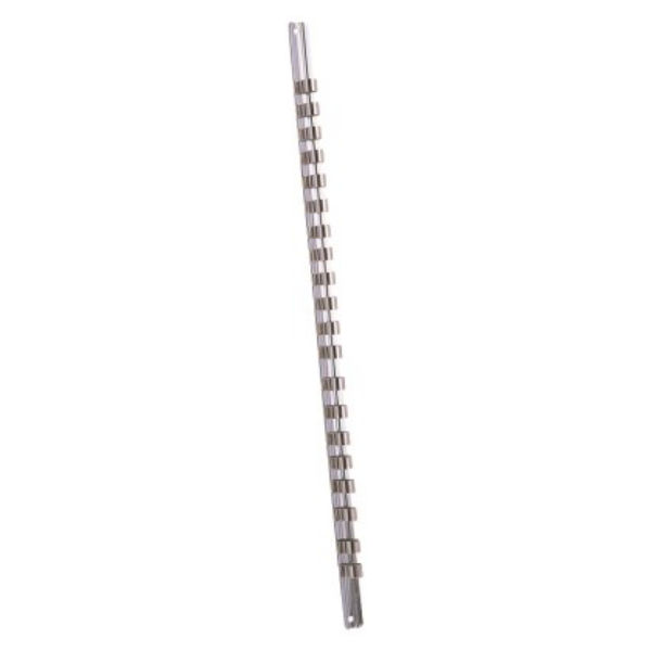 King Tony - Rail For Sockets 1/4" With Clips 150mm - 3 Pack