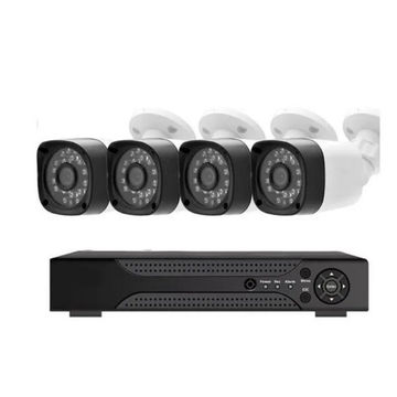 Aerbes AB-JK11 P2P 1080P CCTV AHD 4 Channel Wired DVR Surveillance Kit
