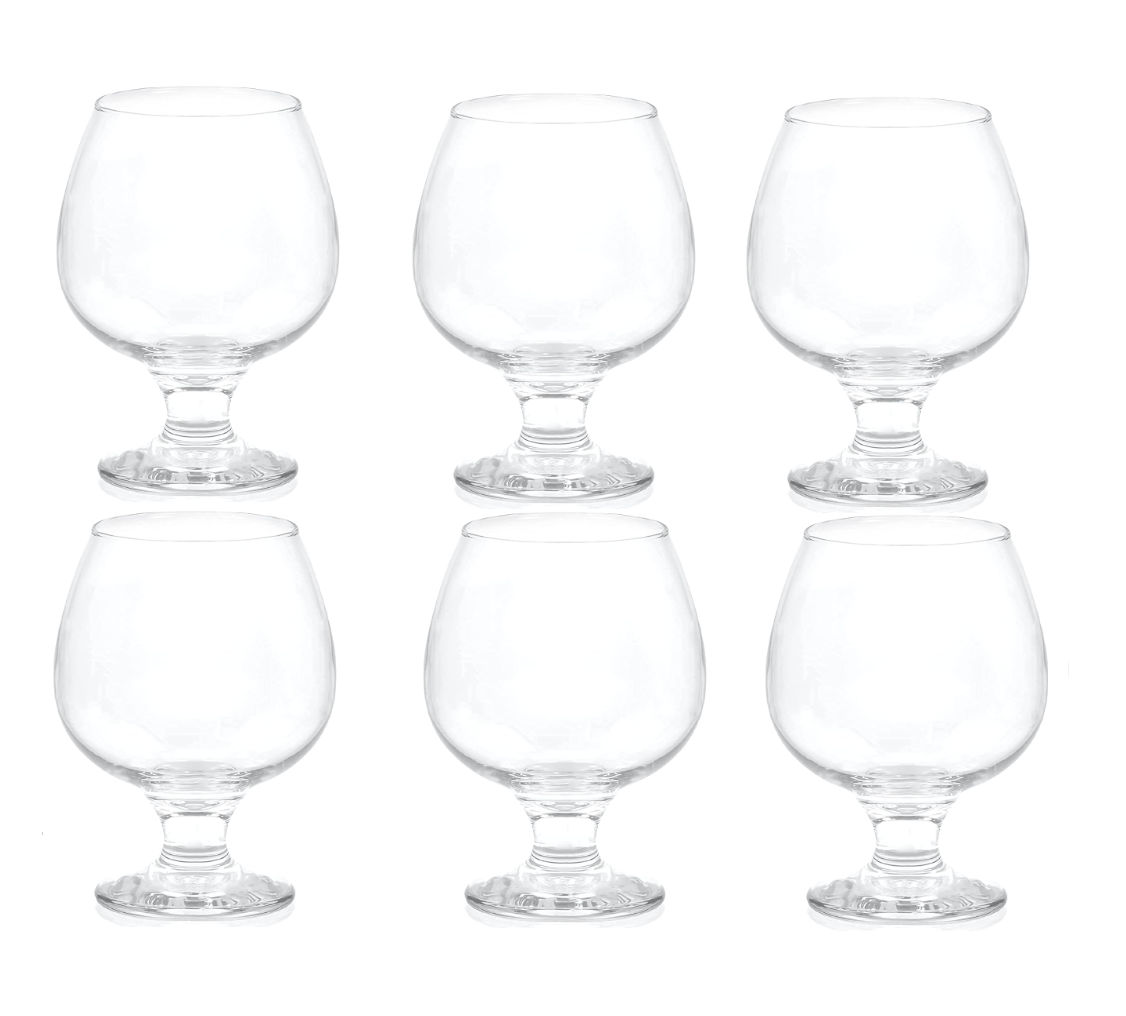 Goblet Glass 340ml 6 Piece Delima Stemmed St07-12 - Kitchen Essentials