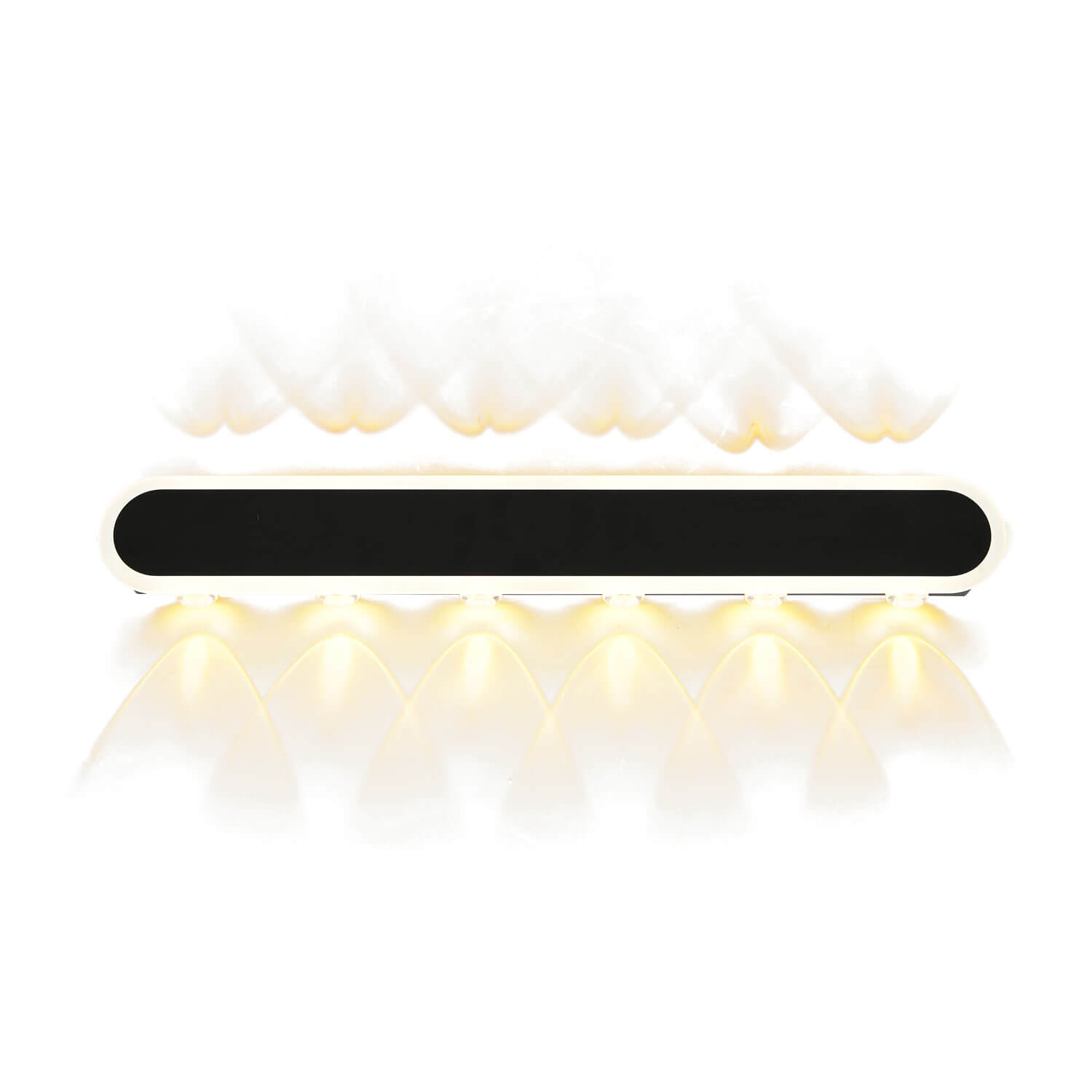 Dior 42W Matte Black CCT LED Wall Light