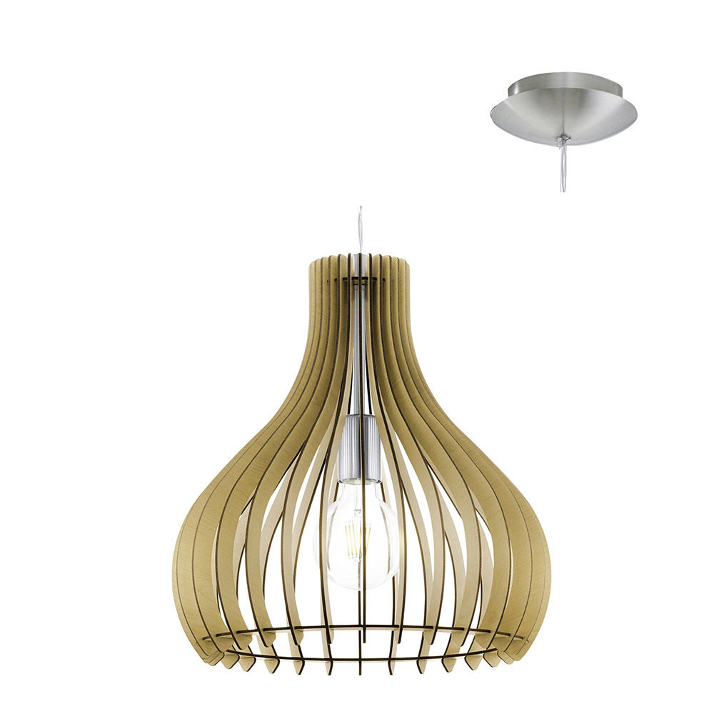 Tindori Pendant - 380mm - Maple