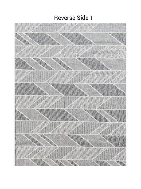 BK Carpets - Indoor & Outdoor Rug - 2m x 2.9m - Multi-Step - Silver