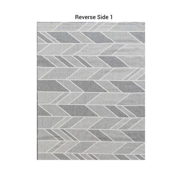 BK Carpets - Indoor & Outdoor Rug - 2m x 2.9m - Multi-Step - Silver