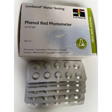 Phenol Red Photometer Water Testing Reagent Tablets