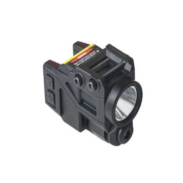 Tactical High Lumen 500lm LED Flashlight And Laser Sight Combo