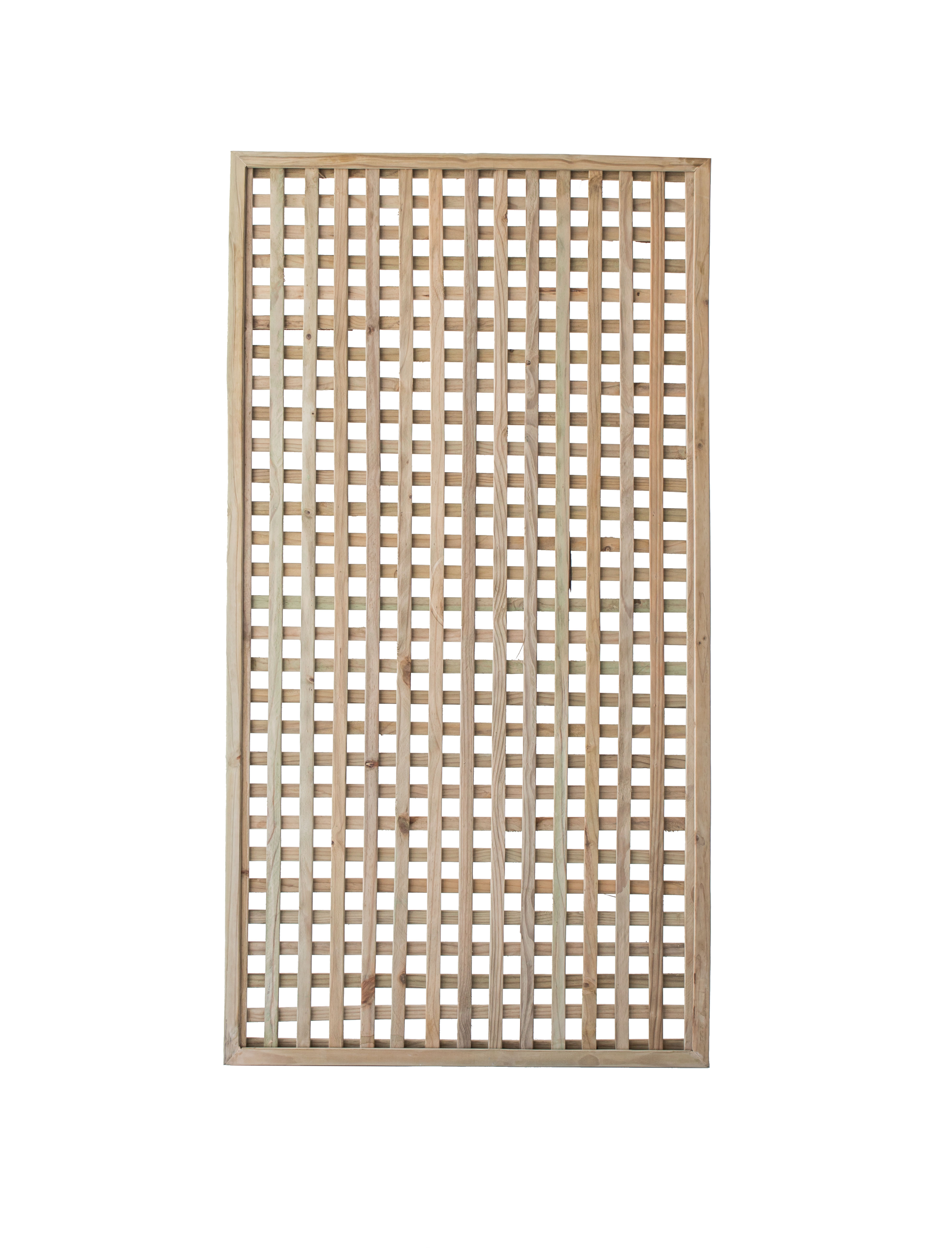 32mm square CCA treated wooden trellis panel