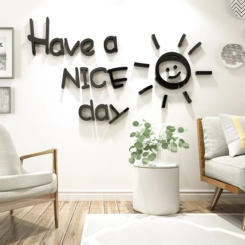 Have a nice day wall art