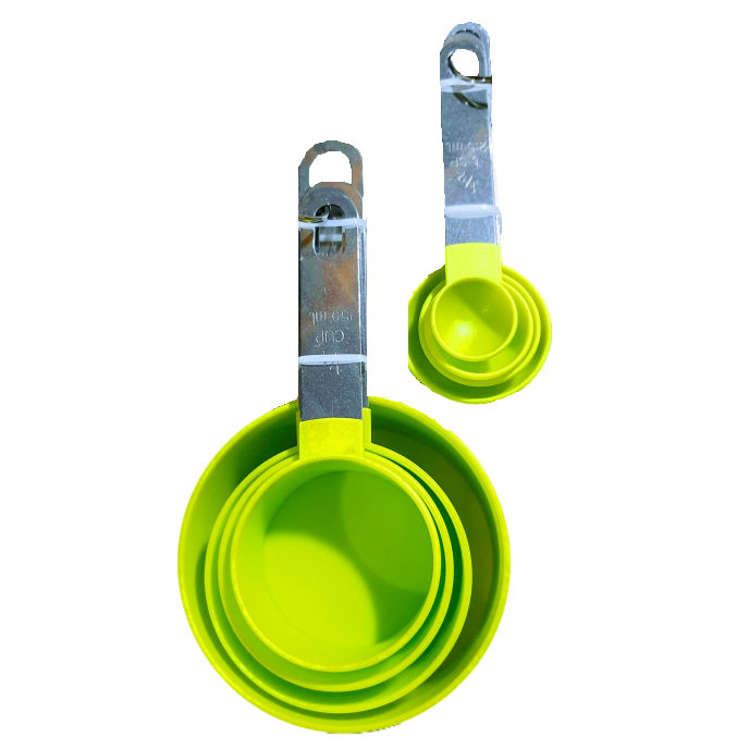 Stackable 8 Piece Measuring Cup & Spoon Set