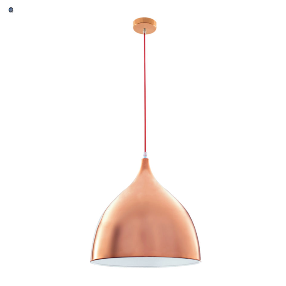 Polished Copper Pendant