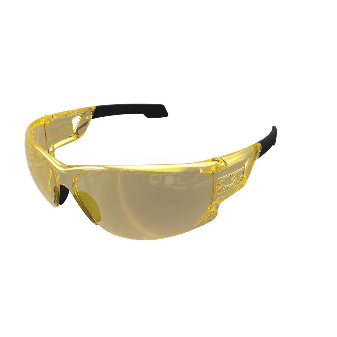 Mechanix Wear Vision Type N Safety Eyewear - Amber Lens Amber Frame
