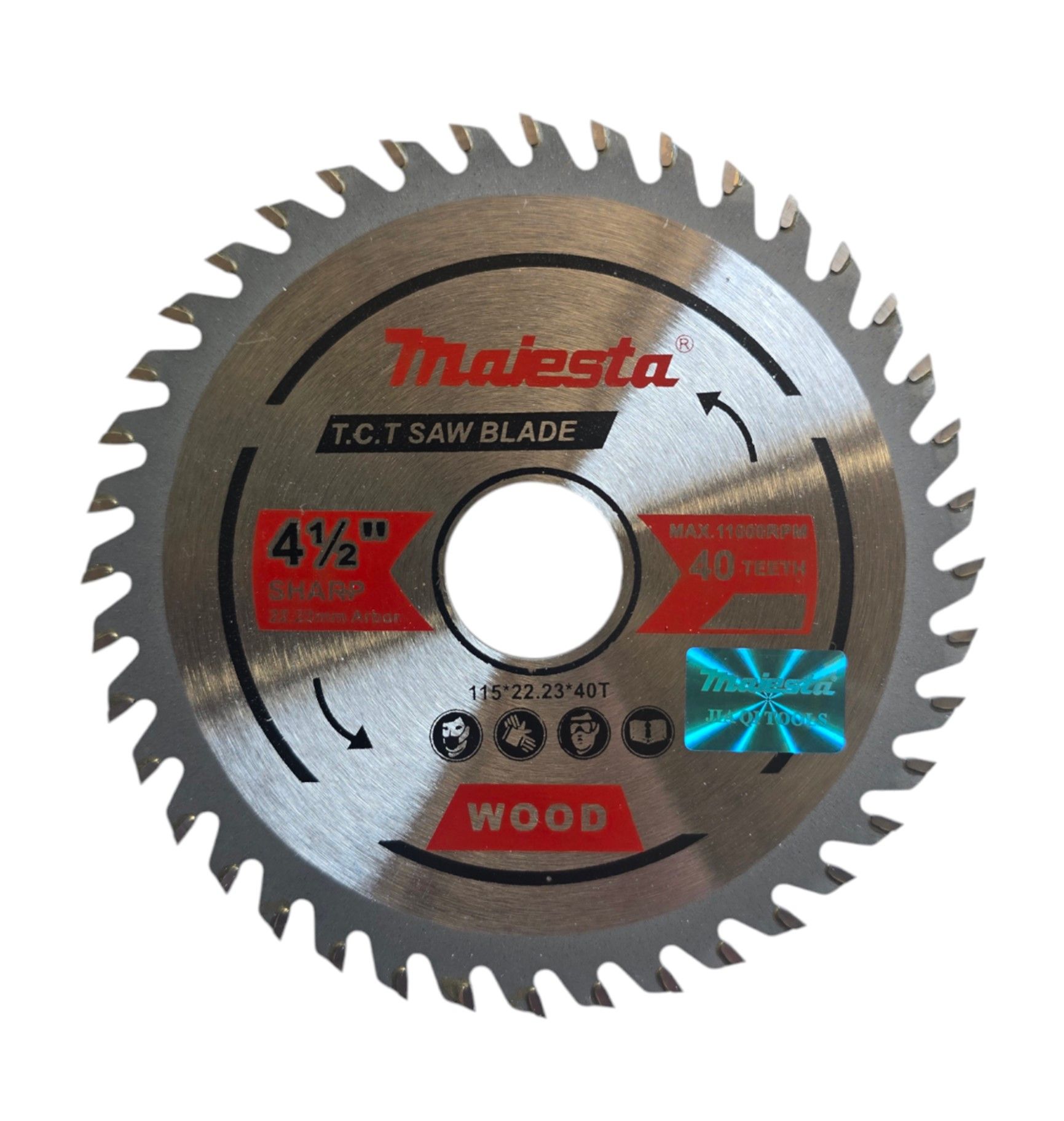 Majesta TCT Circular Saw Blade 115mm 40 Tooth (Wood)