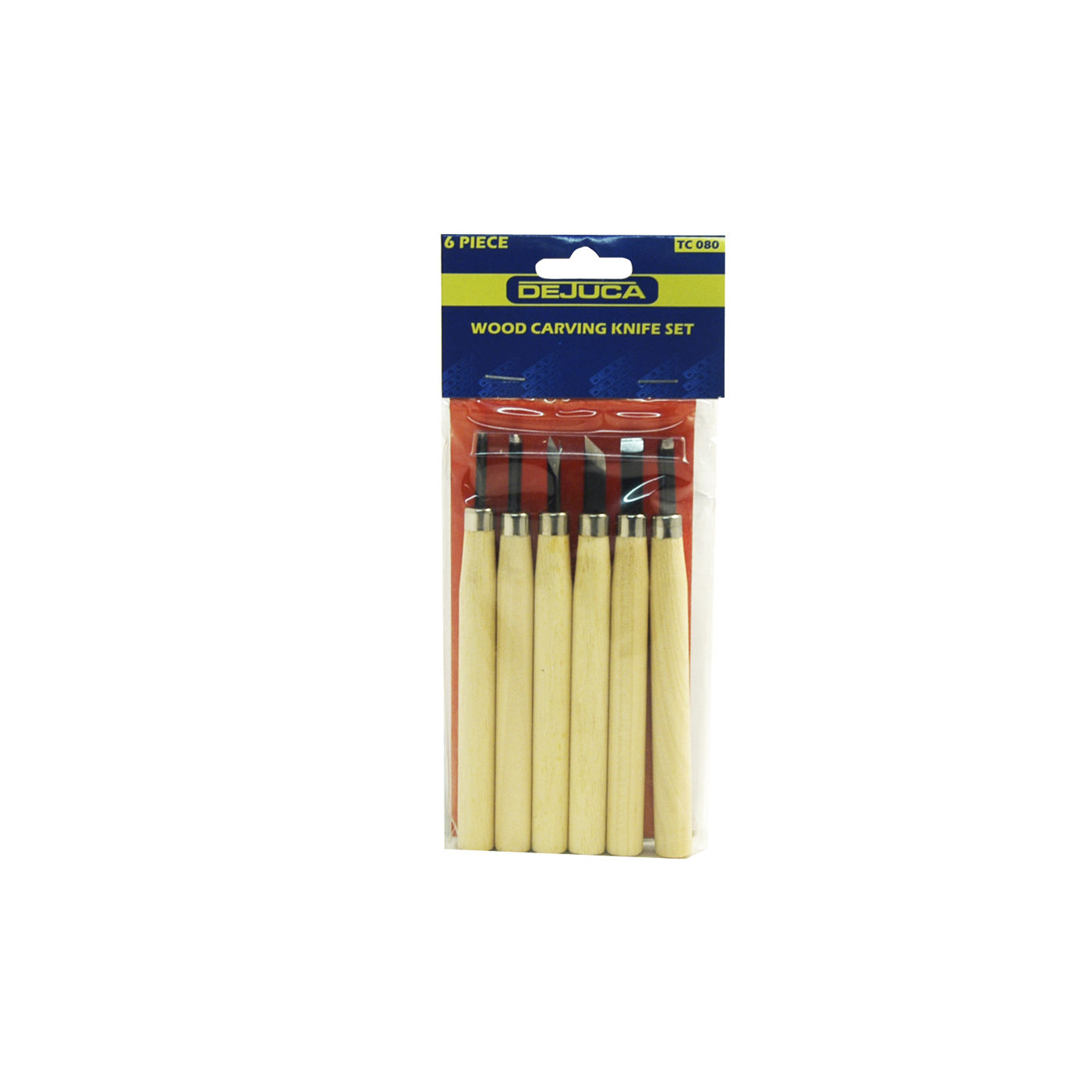 Dejuca - Wood Carving Knife Set - 6/piece - 3 Pack