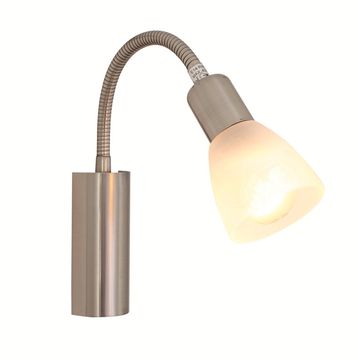Nicola Wall Light Satin Chrome - 4 Pack