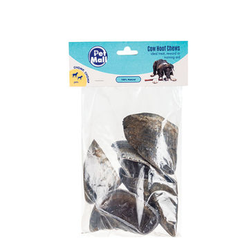 Dog Chew Toy - Cow Hoof Chews - 100% Natural - 5 Pack - 4 Pack