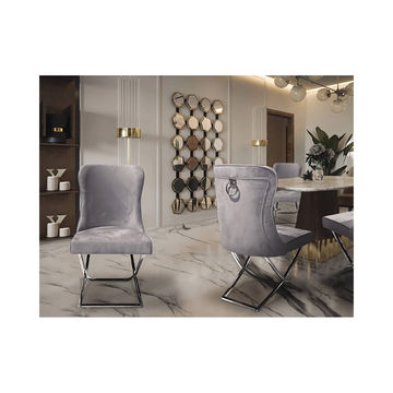 KC FURN-Trafalgar Lux Velvet Dining Chair