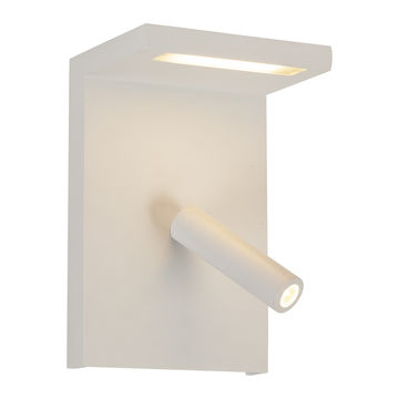Northern - USB - 2 Lights - Wall Light - White - Die Cast Aluminium