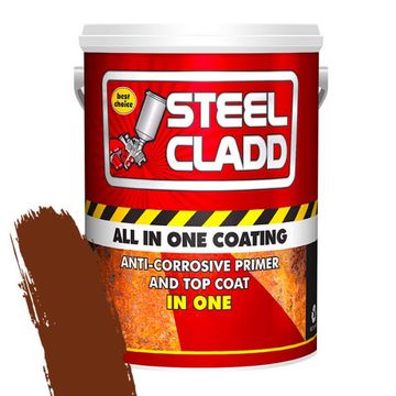 Steel Cladd All-In-One Brown 5L