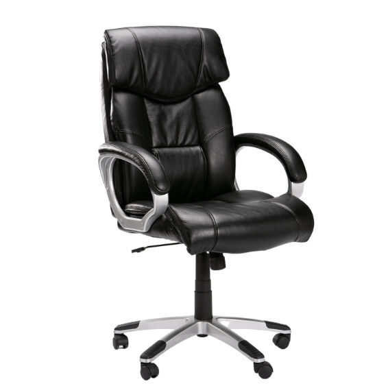 LEATHER AIR LUXURY EXEC HIBACK OFFICE CHAIR CM043