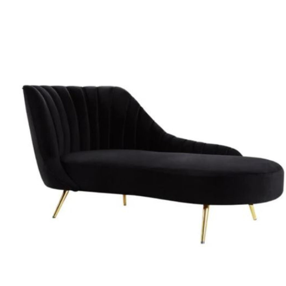Sadie Modern Relaxer Sofa-Black