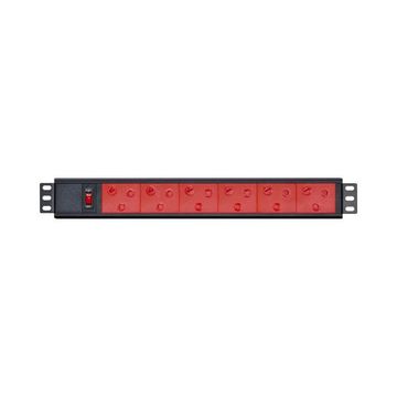 1.5U Dedicated 6-Way Pdu With Switch