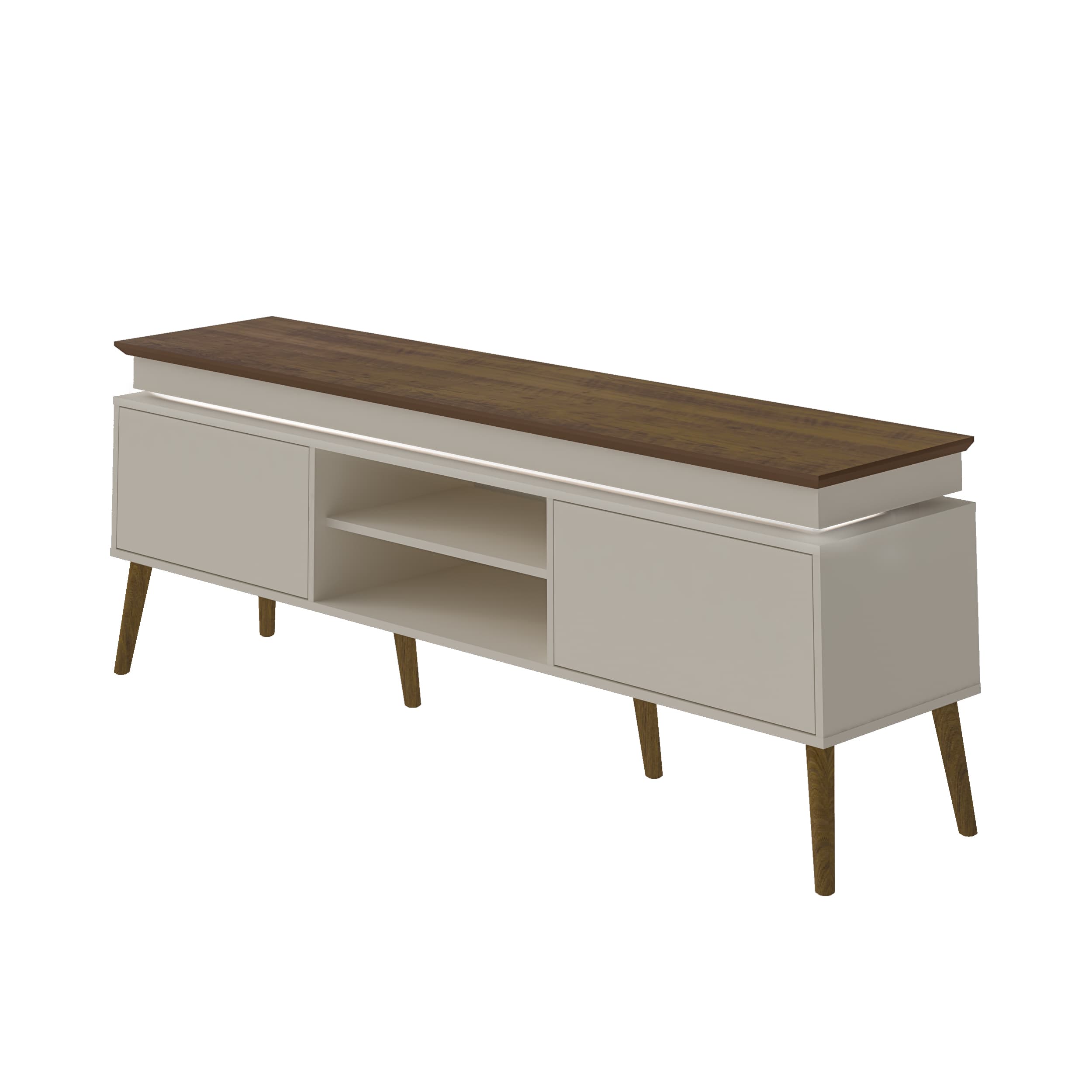 Lumina TV Stand Off White