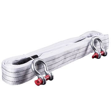 18 Tons Heavy Duty Rope with D Ring Shackle - 5m