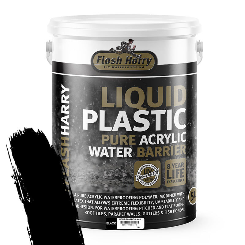 Flash Harry Liquid Plastic Black