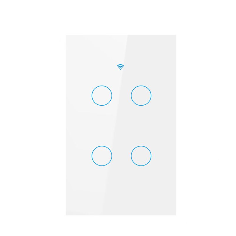 WIFI Smart Switch 4 Gang White