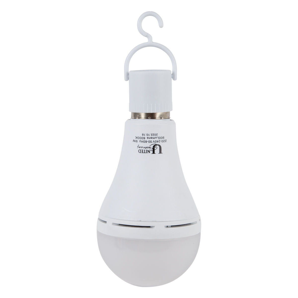 United Electrical Globe Rechargeable Es 9W - 4 Pack