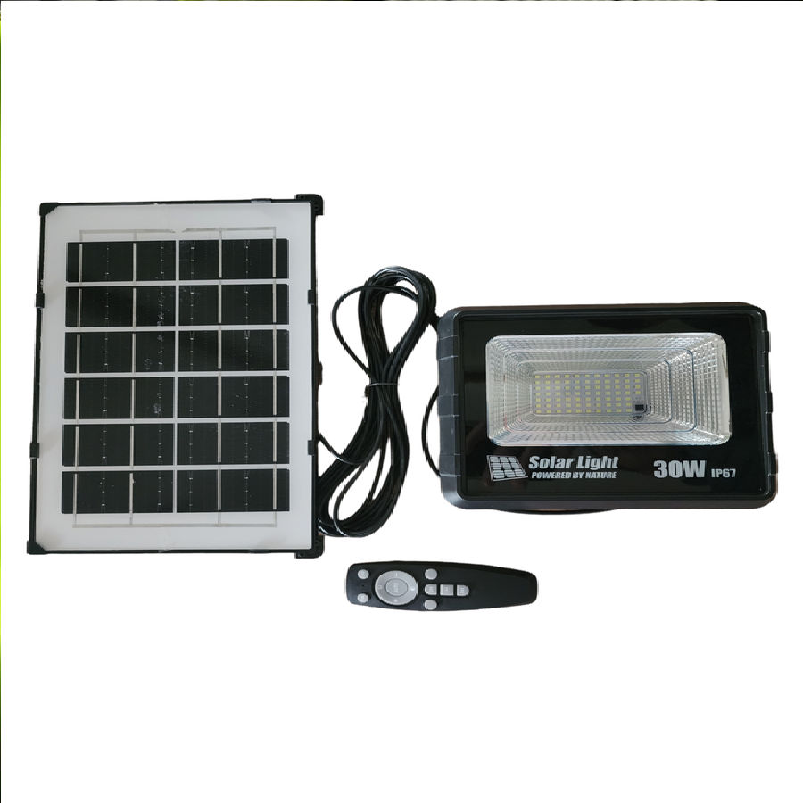 30 Watt outdoor solar flood light