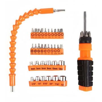 43pcs Flexible Screwdriver Bit Set