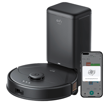 Eufy Clean X8 Pro Robotic Vacuum Cleaner and Mop with Self-Empty Station