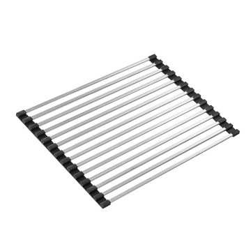 Stainless Steel Over the Sink Roll Up Drying Rack