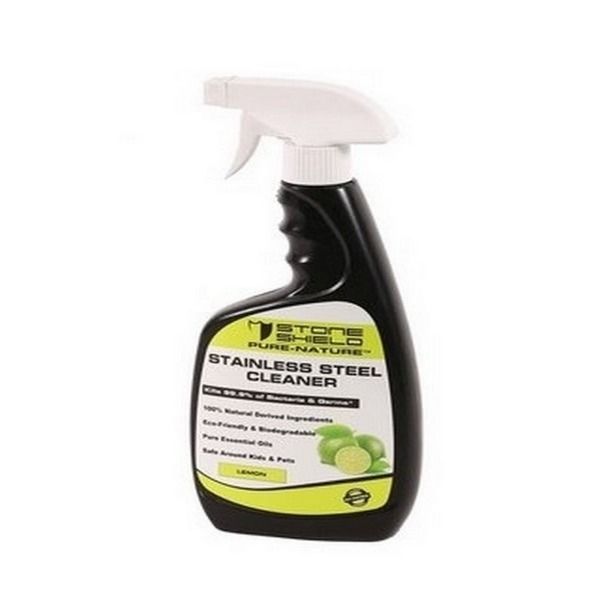 STONESHIELD PURE-NATURE STAINLESS STEEL CLEANER - VALUE PACK OF 4