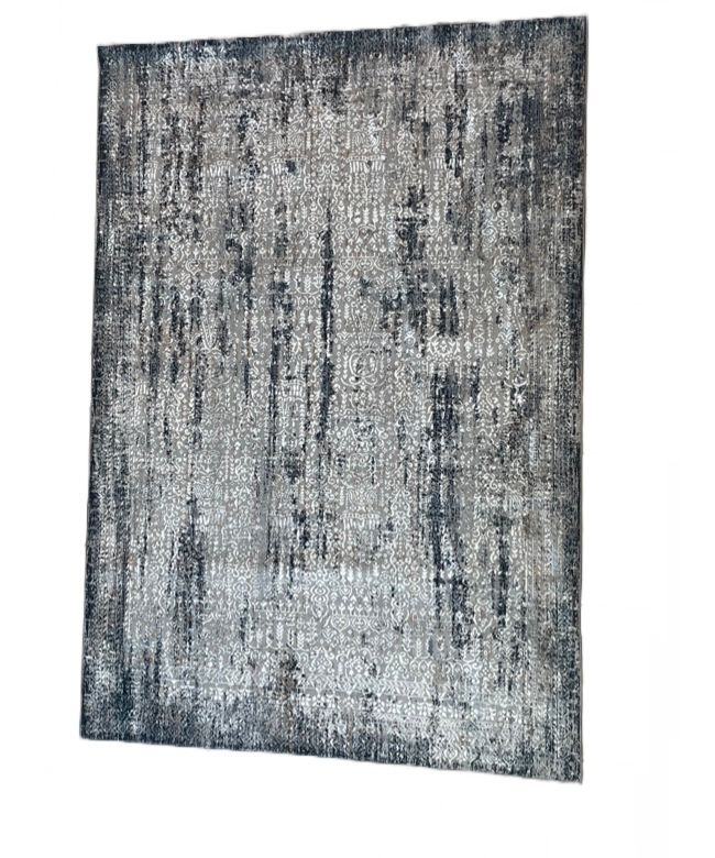 Diva Rain Drops Grey Rug (160 x 230 cm)