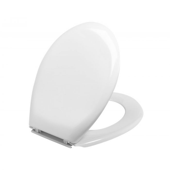 Wirquin Club Toilet Seat and Lid - White (1.6kg)