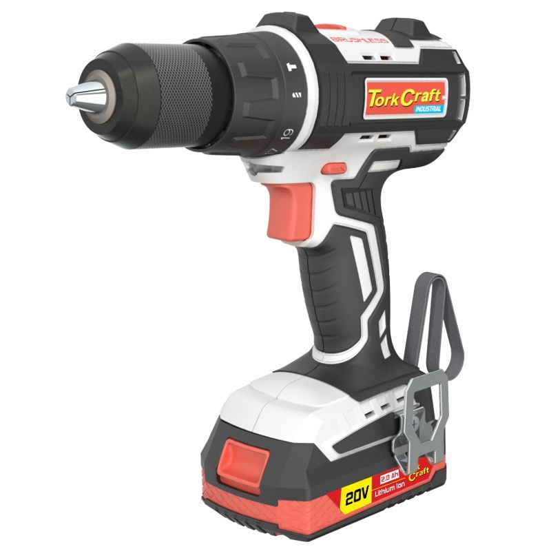 Tork Craft - Imp. Drill B/Less Id13B 20V 2 x 2.0 Ah Bat Std Ch