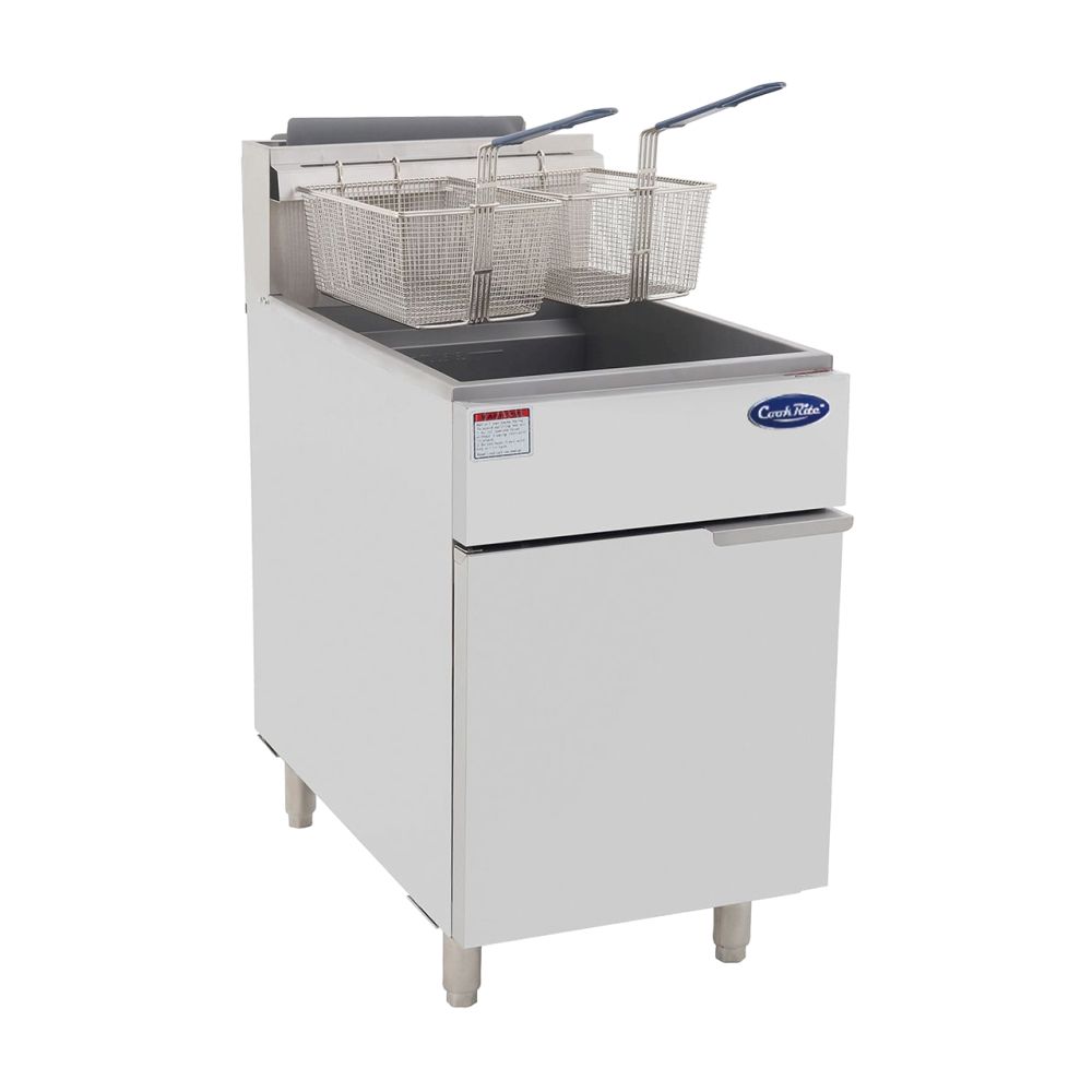 Gas fryer 1 x 35Lt bin