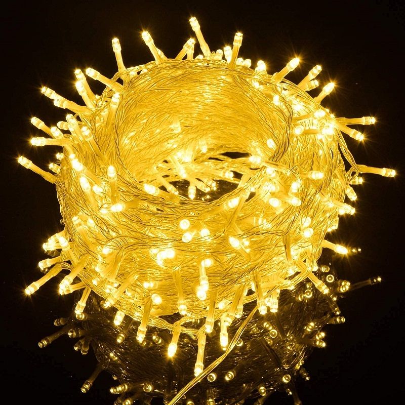 20M Warm White LED Inter-Connecting Clear Cable Fairy light - ZYF-D79