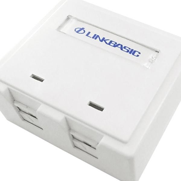 Linkbasic Cat5E Double Surface Mount Box