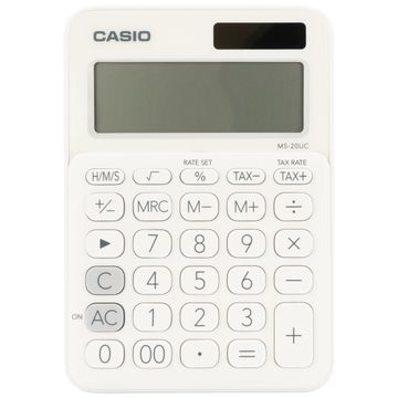 Casio MS-20UC Desktop Calculator - White
