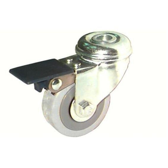 EYE CASTER W/BRAKE GREY D50MM