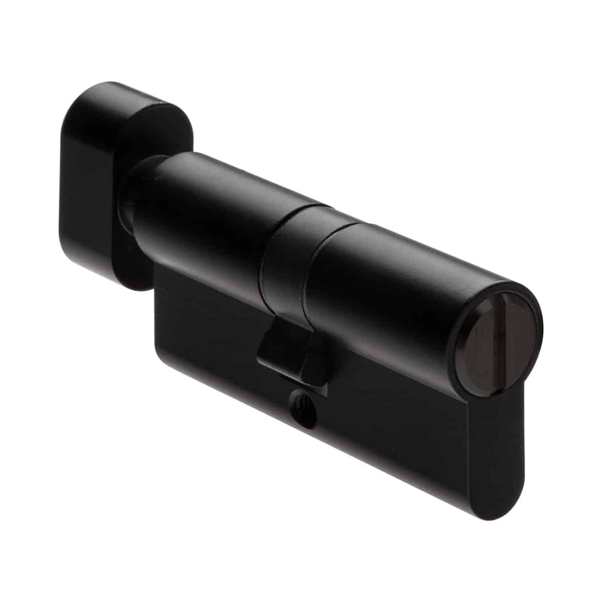 KNOB TOILET CYLINDER BLACK 65mm
