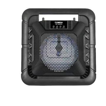 Omega Portable Speaker System Karaoke Bluetooth/USB/MIC/AUX/OP-828F6