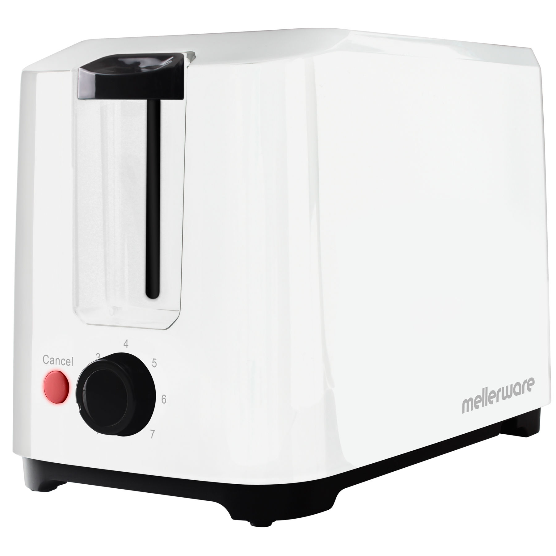 Mellerware Toaster 2 Slice Plastic White